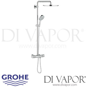 Grohe Rainshower System 310 Shower System with Thermostat - 2012 to 2013 - Spare Parts 27968000 GEN1